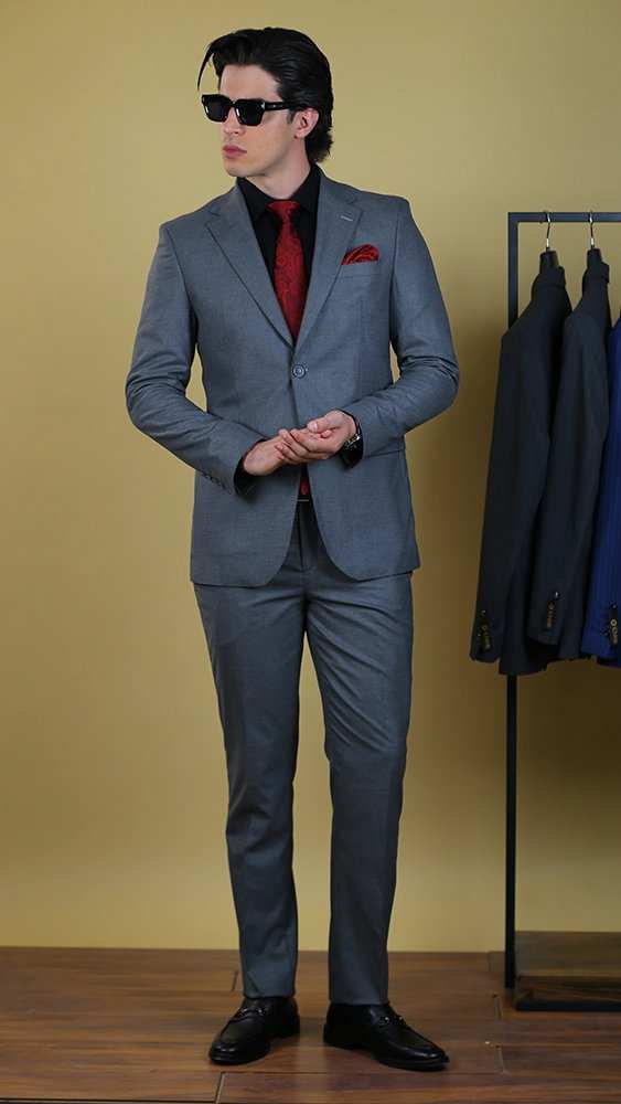 کت و شلوار مردانه 30028 برندس Brands