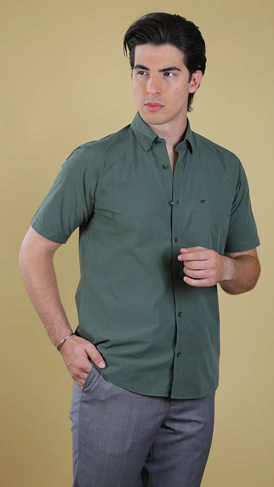 پیراهن مردانه 60438 برندس Brands