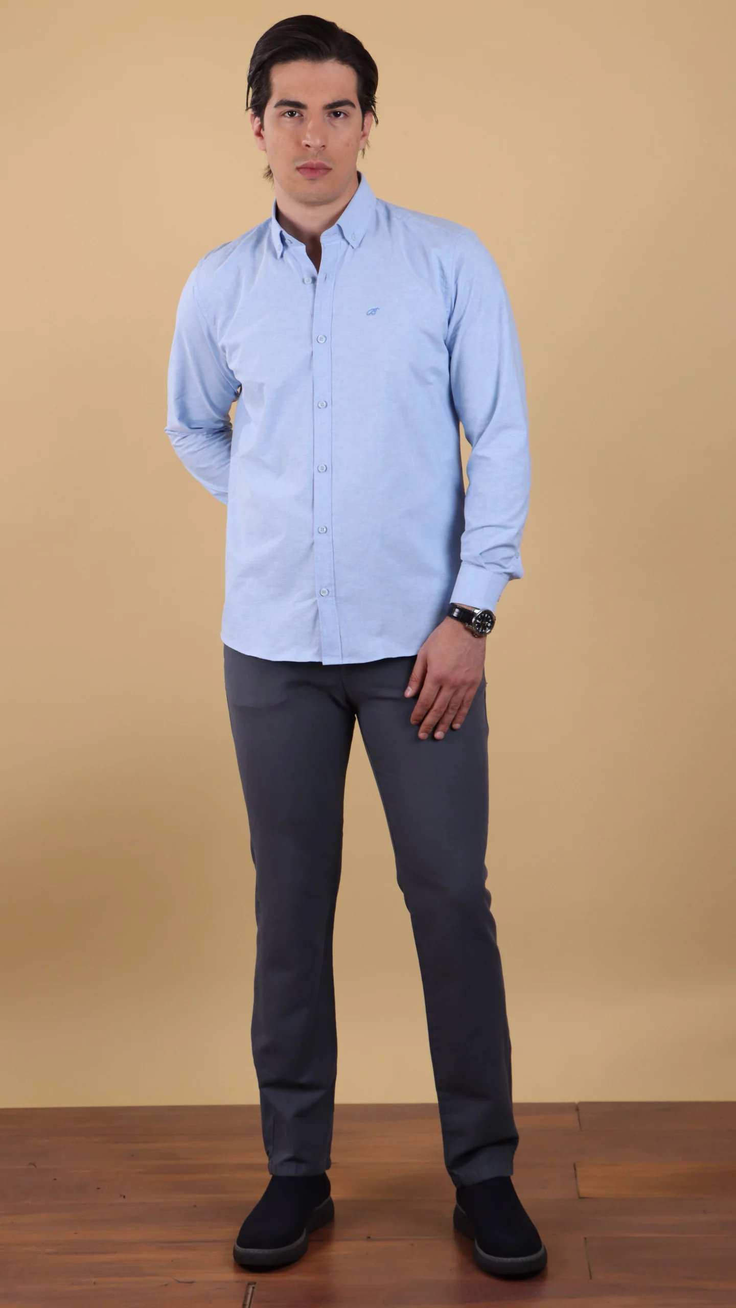 پیراهن مردانه 60452 برندس Brands