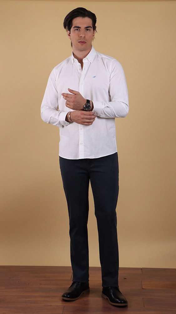 پیراهن مردانه 60452 برندس Brands