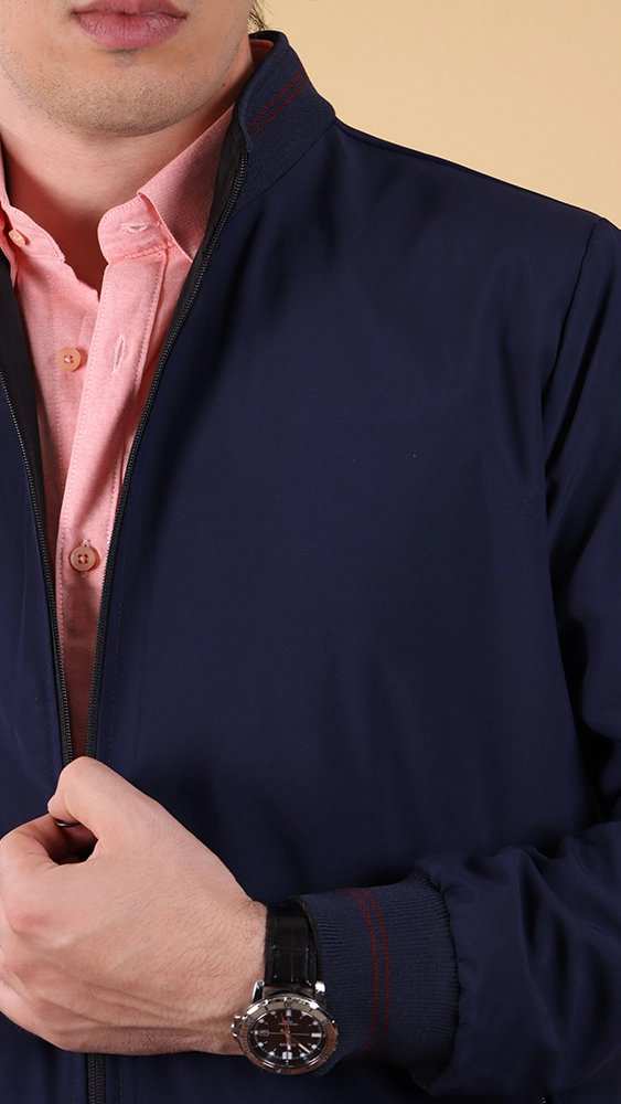 کاپشن دو رو مردانه 801C01 برندس Brands