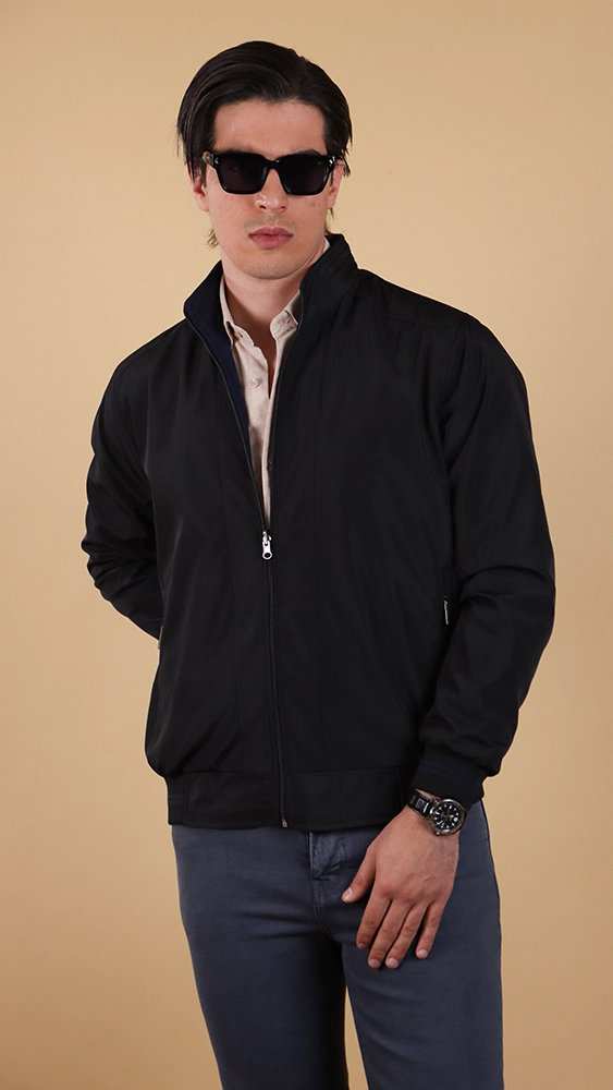 کاپشن دو رو مردانه 801C02 برندس Brands