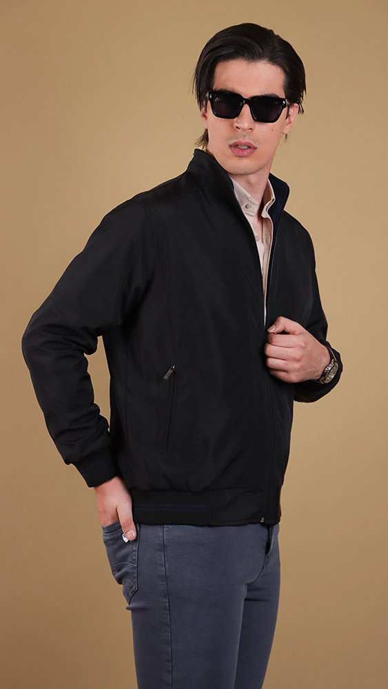 کاپشن دو رو مردانه 801C02 برندس Brands