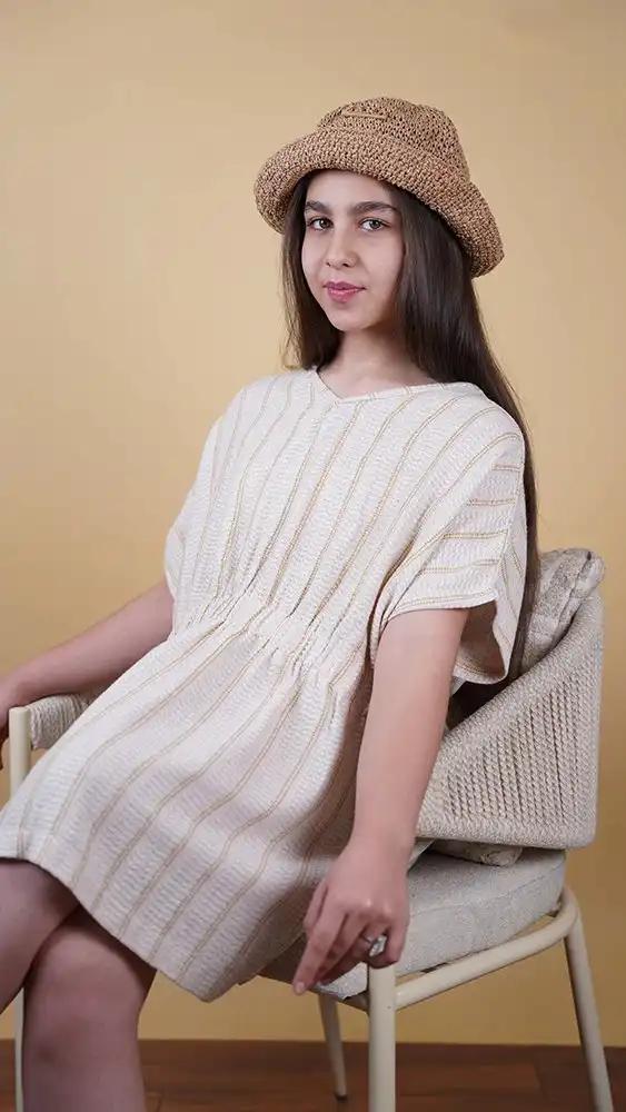 پیراهن دخترانه 45028 برندس Brands