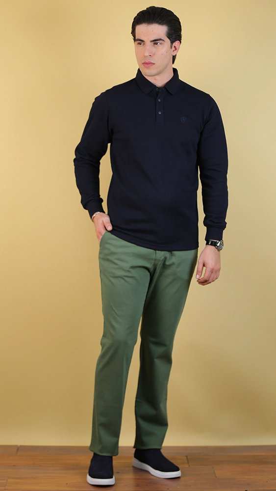 پولوشرت زمستانه مردانه 70092 برندس Brands