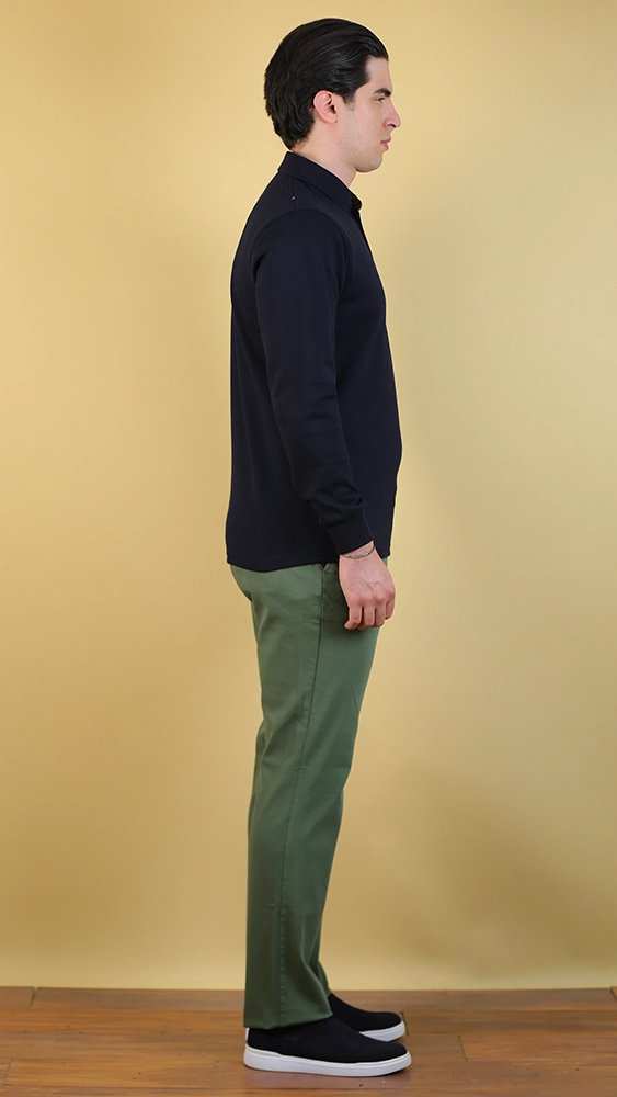 پولوشرت زمستانه مردانه 70092 برندس Brands