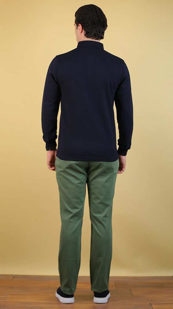 پولوشرت زمستانه مردانه 70092 برندس Brands