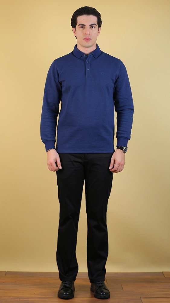 پولوشرت زمستانه مردانه 70092 برندس Brands