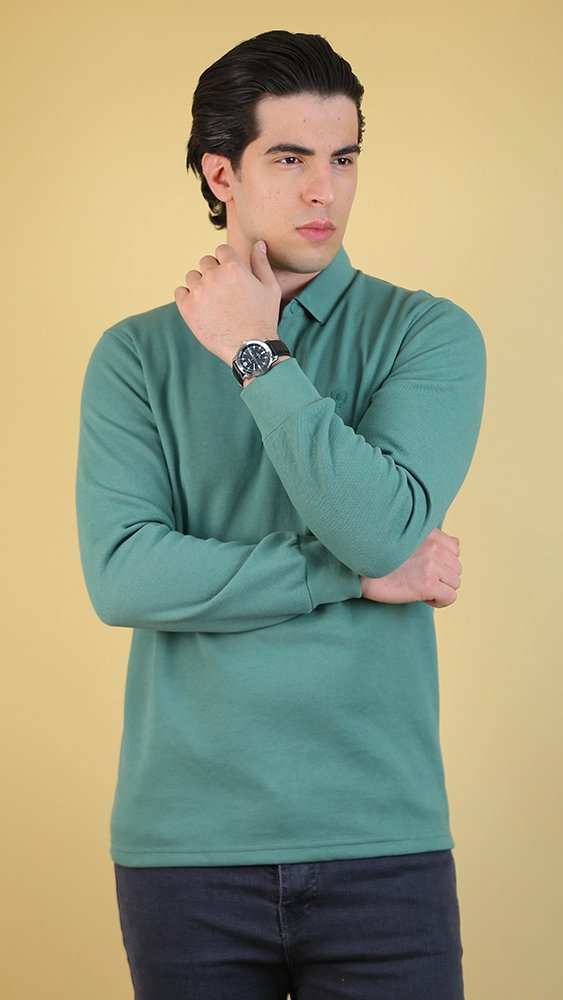 پولوشرت زمستانه مردانه 70092 برندس Brands