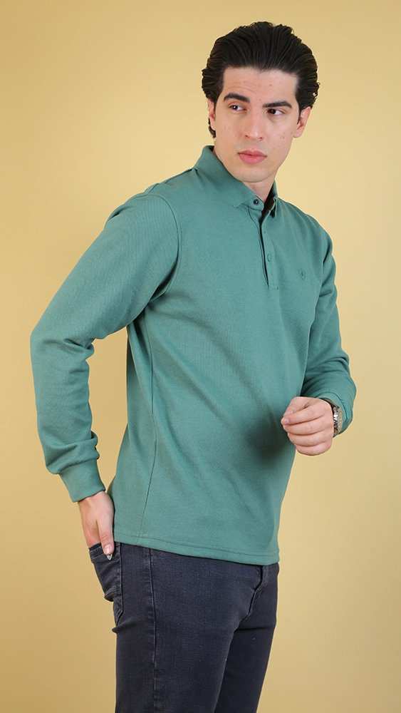 پولوشرت زمستانه مردانه 70092 برندس Brands