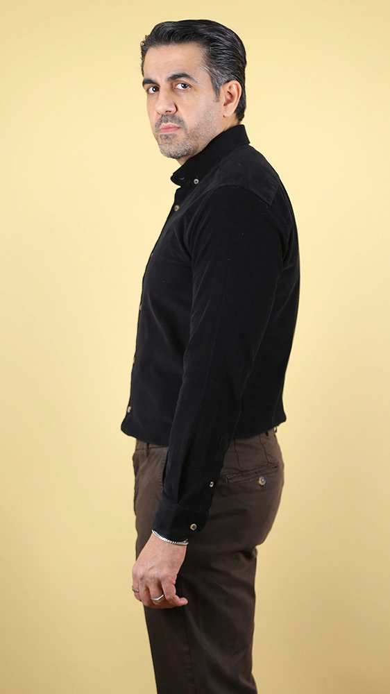 پیراهن مخمل مردانه 60453 برندس Brands