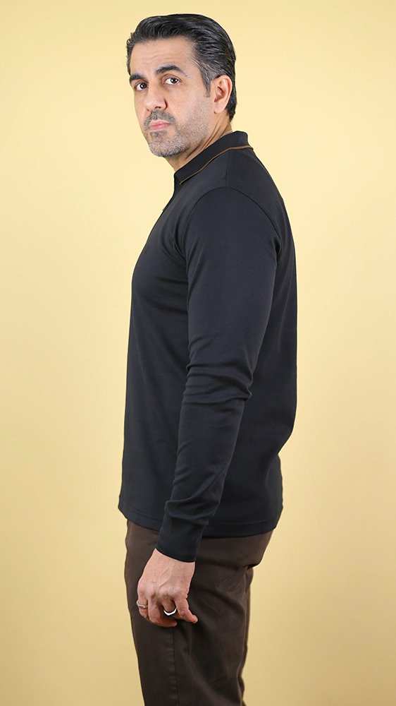 پولوشرت زمستانه مردانه 70093 برندس Brands