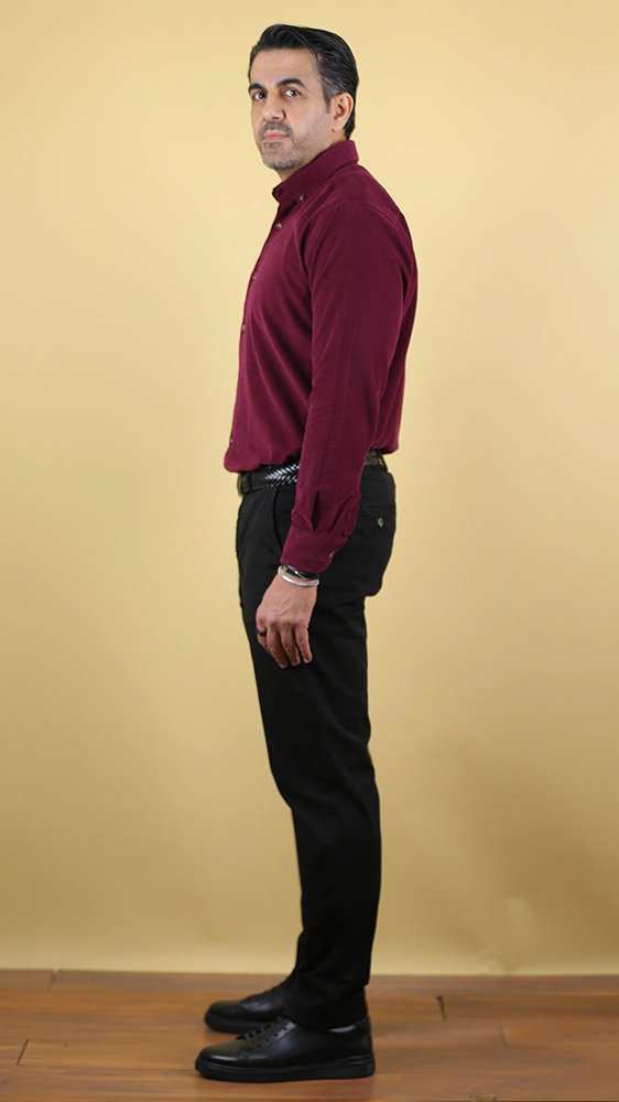 پیراهن مخمل مردانه 60453 برندس Brands