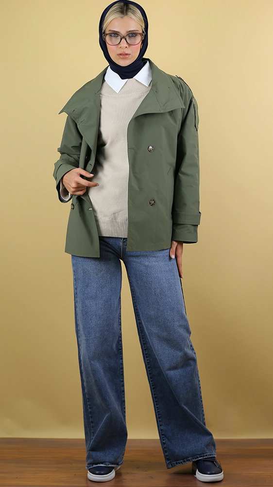 بارانی زنانه 40215 برندس Brands