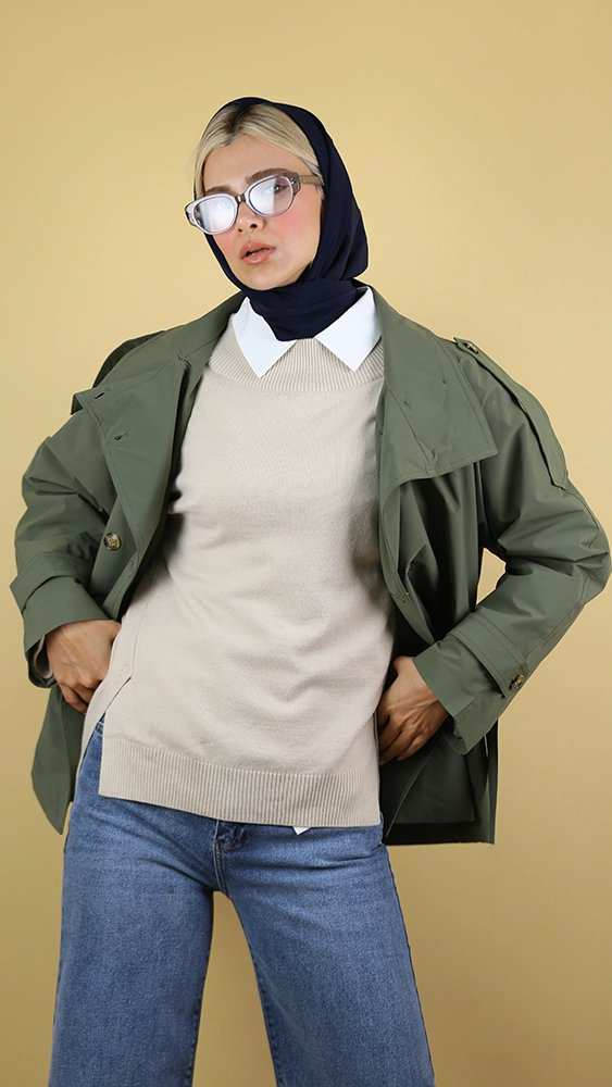 بارانی زنانه 40215 برندس Brands