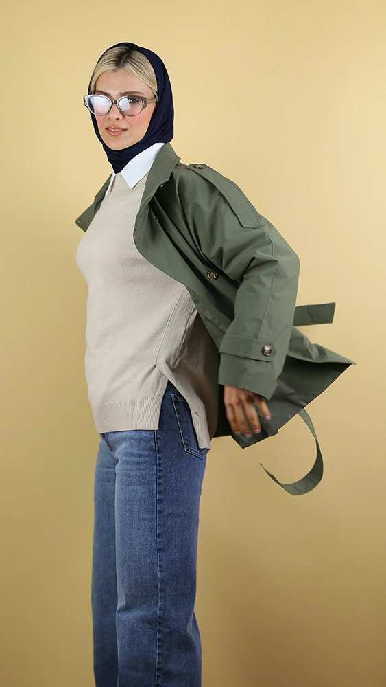 بارانی زنانه 40215 برندس Brands