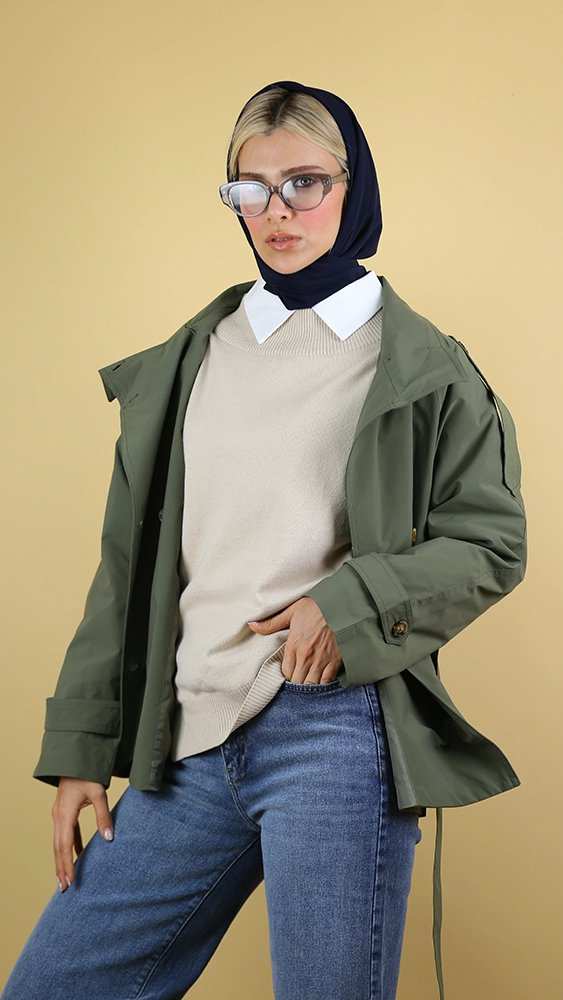 بارانی زنانه 40215 برندس Brands