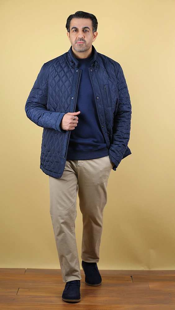 کاپشن مردانه 70043 برندس Brands