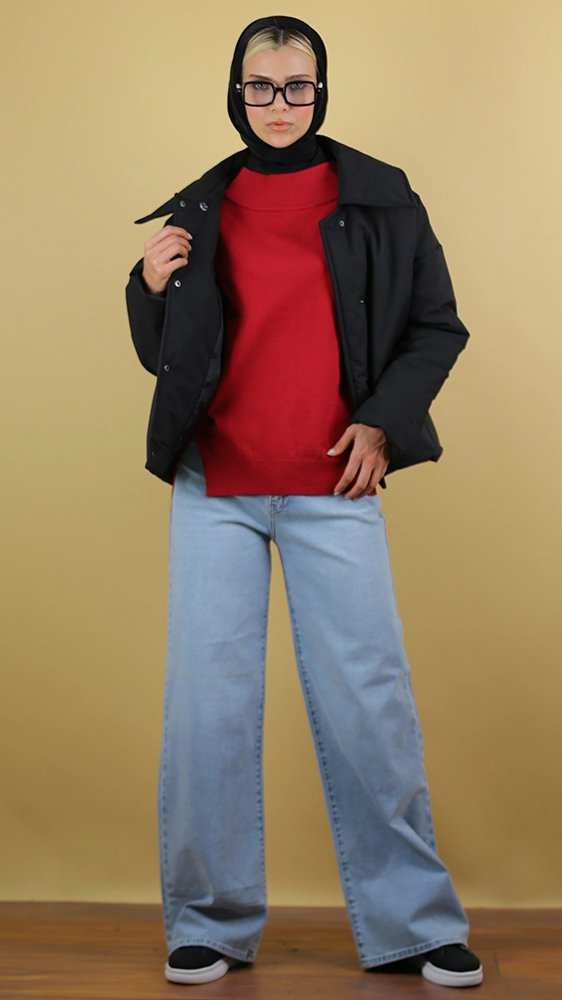 کاپشن زنانه 80124 برندس Brands