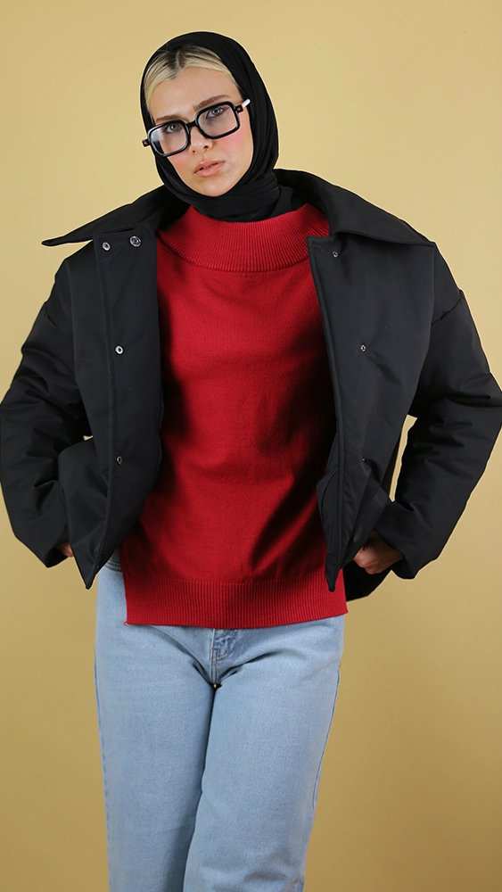 کاپشن زنانه 80124 برندس Brands