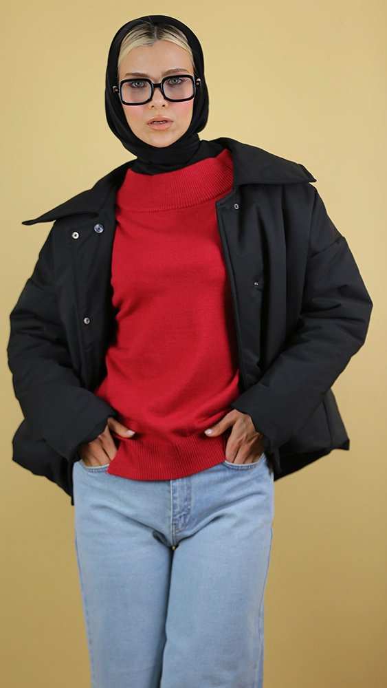 کاپشن زنانه 80124 برندس Brands