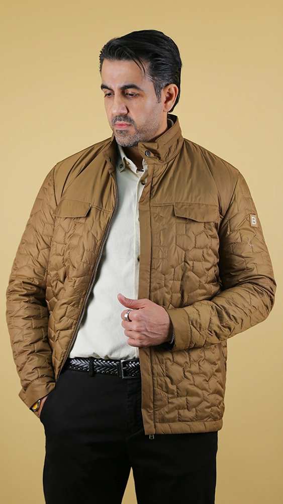 کاپشن مردانه 70045 برندس Brands