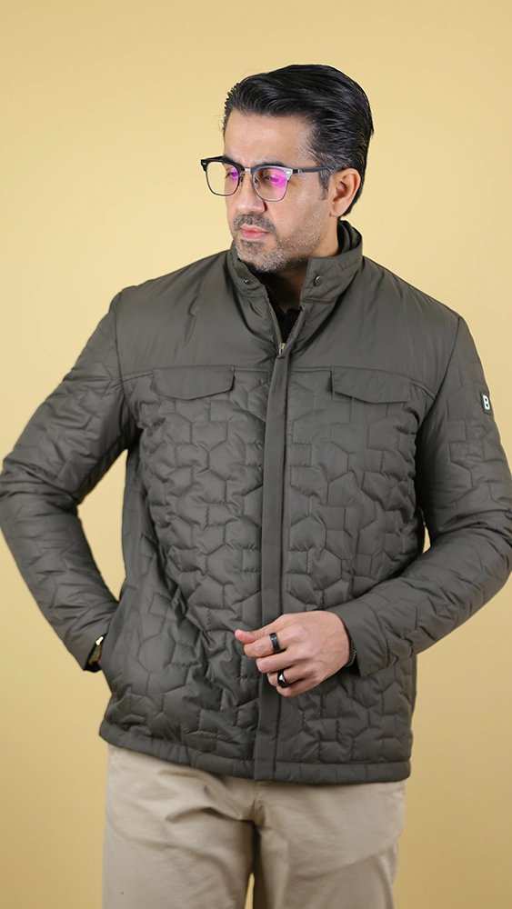 کاپشن مردانه 70045 برندس Brands