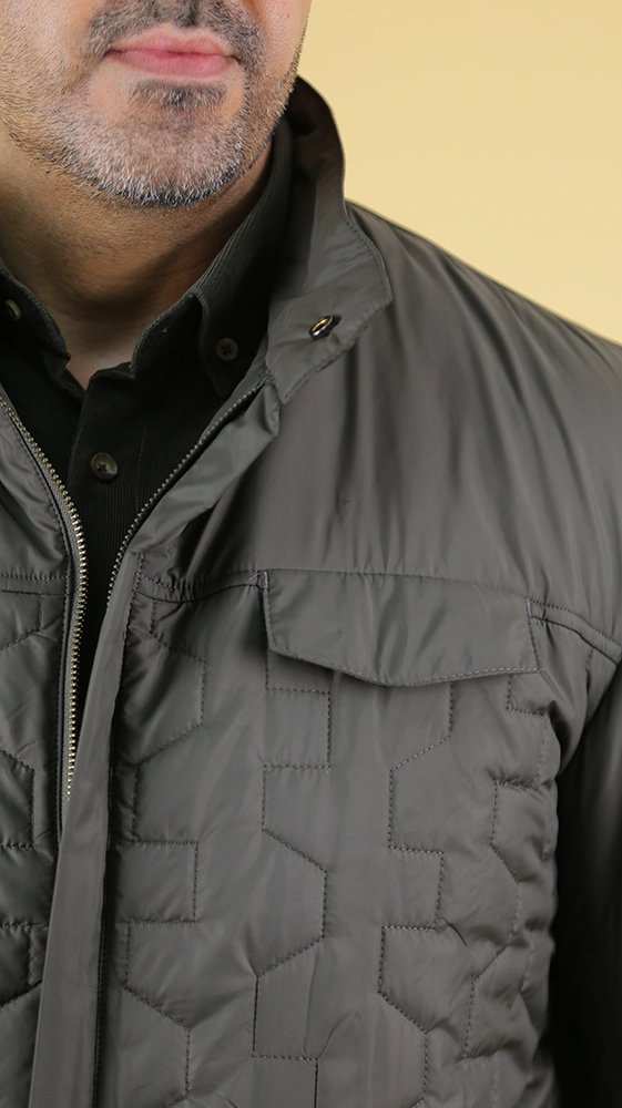 کاپشن مردانه 70045 برندس Brands