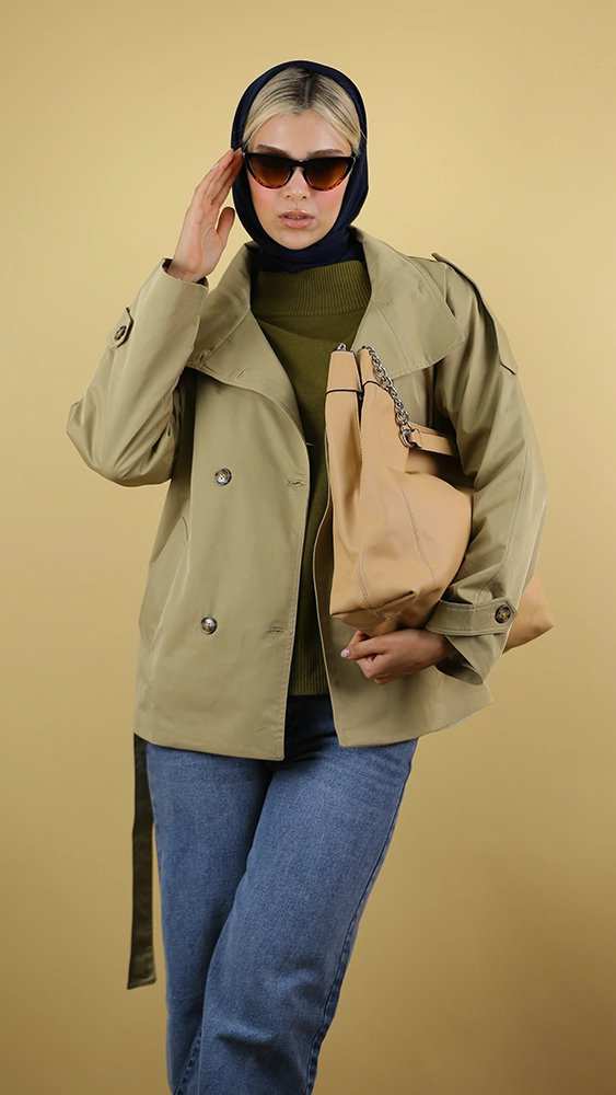 بارانی زنانه 40215 برندس Brands