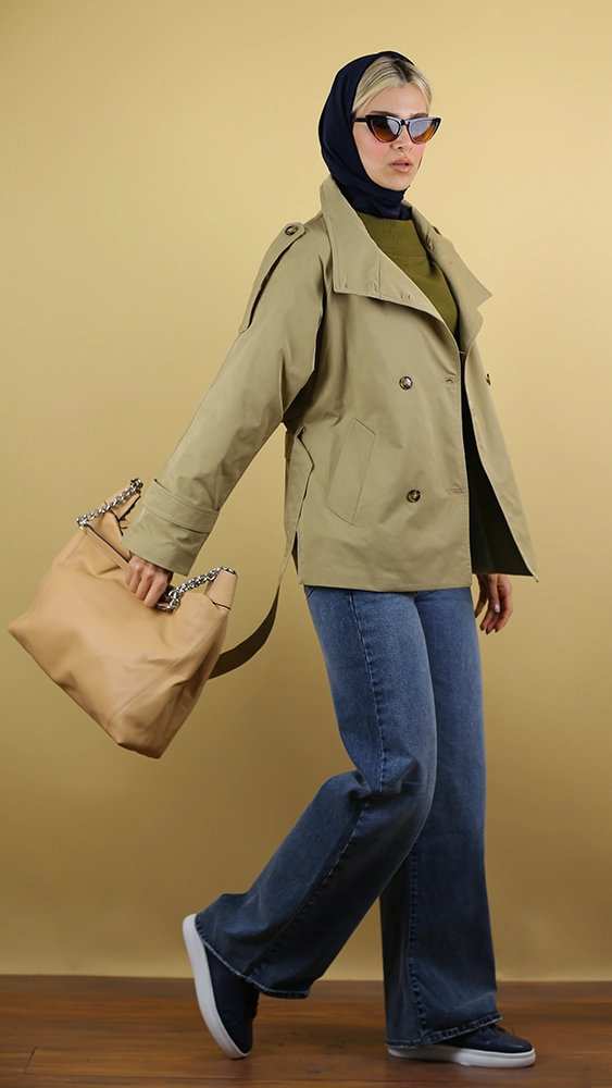 بارانی زنانه 40215 برندس Brands