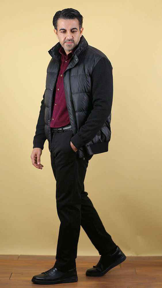 کاپشن مردانه 70046 برندس Brands