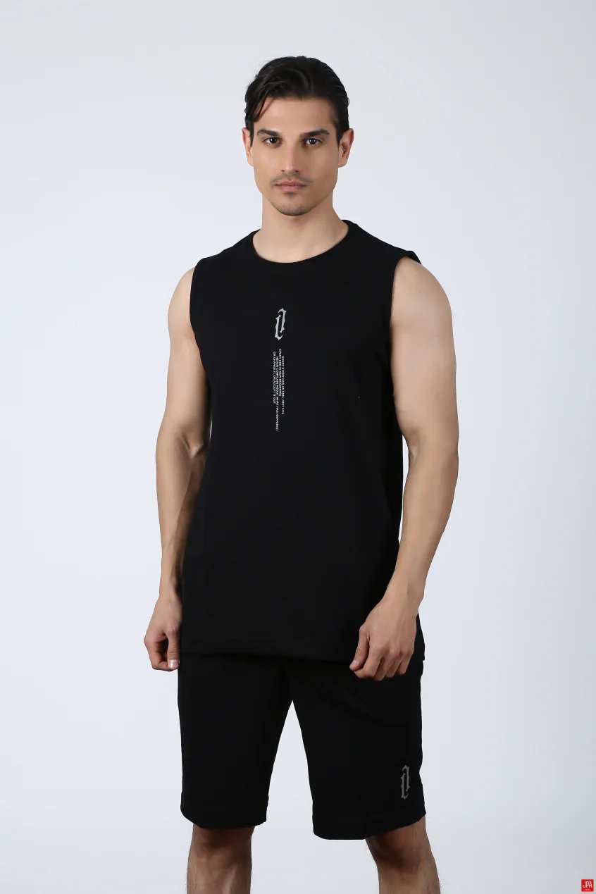 ست تاپ حلقه ای و شلوارک مردانه جی پی ای JPA کد 02327