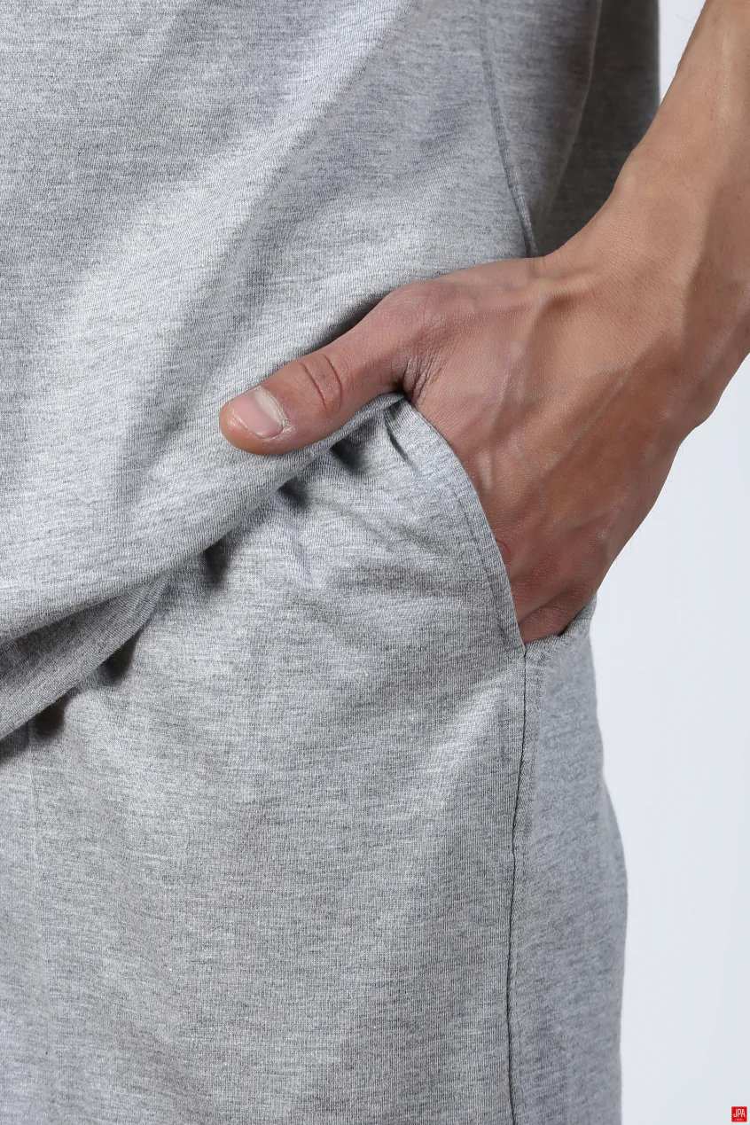 ست تاپ حلقه ای و شلوارک مردانه جی پی ای JPA کد 02327