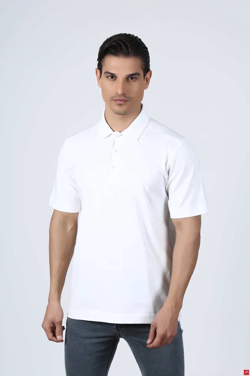 پولوشرت مردانه مشکی جی پی ای JPA کد 02368