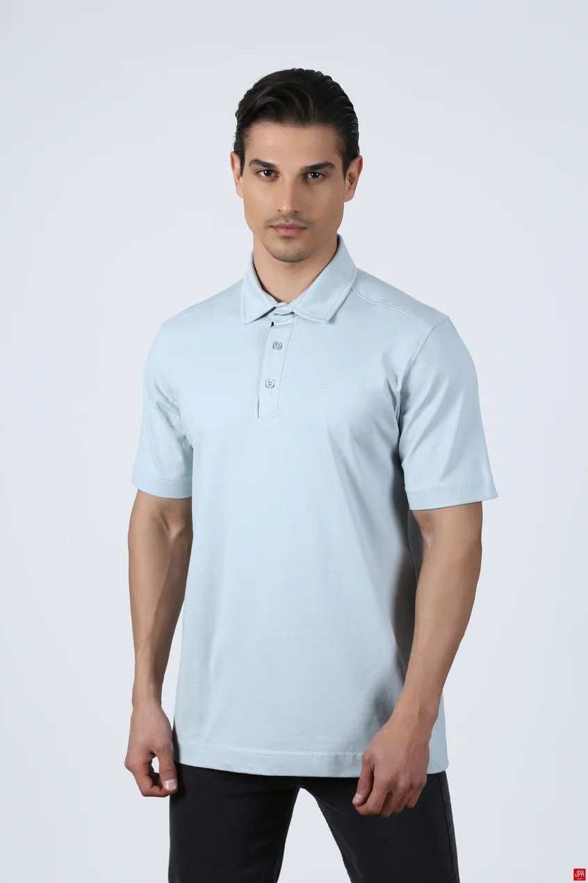 پولوشرت مردانه مشکی جی پی ای JPA کد 02368