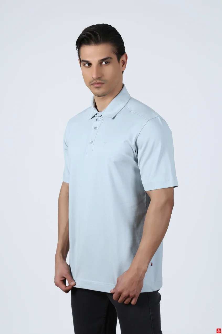 پولوشرت مردانه مشکی جی پی ای JPA کد 02368