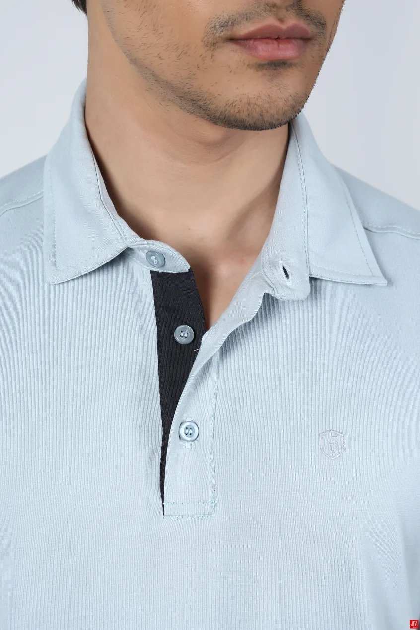 پولوشرت مردانه مشکی جی پی ای JPA کد 02368