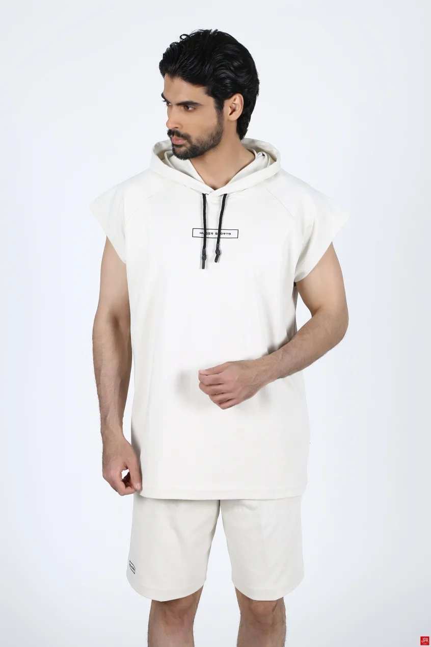 ست تاپ حلقه ای و شلوارک مردانه سبز روشن جی پی ای JPA کد 02357