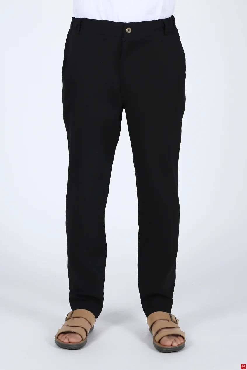شلوار مردانه مشکی جی پی ای JPA کد 02384