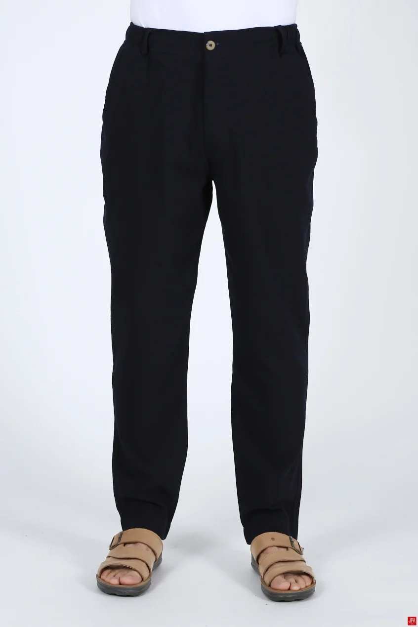 شلوار مردانه مشکی جی پی ای JPA کد 02384