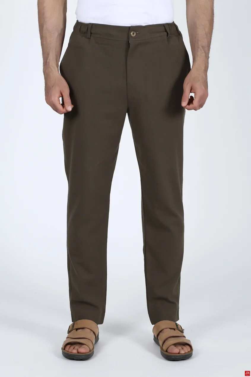 شلوار مردانه مشکی جی پی ای JPA کد 02384