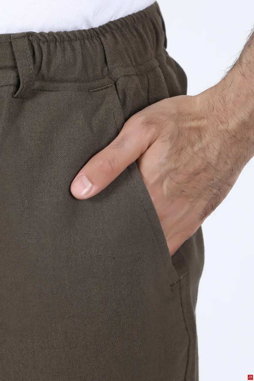 شلوار مردانه مشکی جی پی ای JPA کد 02384