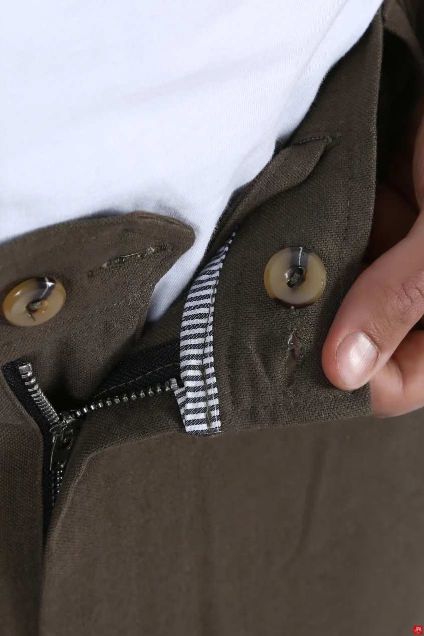 شلوار مردانه مشکی جی پی ای JPA کد 02384