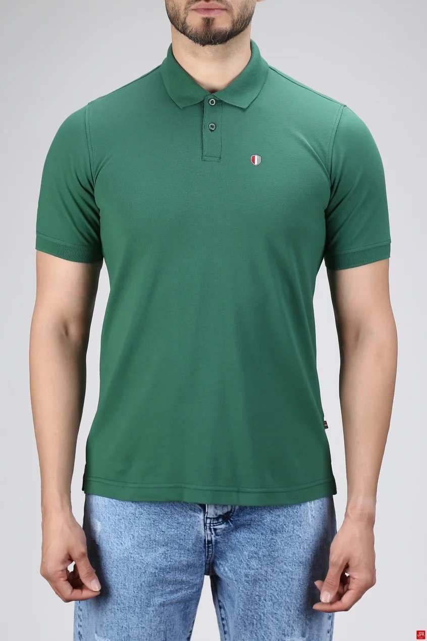 پولوشرت مردانه مشکی جی پی ای JPA کد 02421