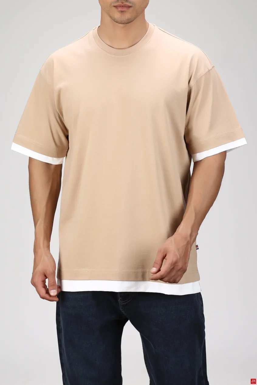 تی شرت مردانه مشکی جی پی ای JPA کد 02480