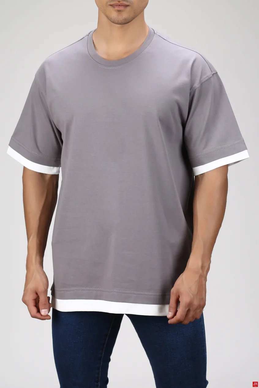 تی شرت مردانه مشکی جی پی ای JPA کد 02480