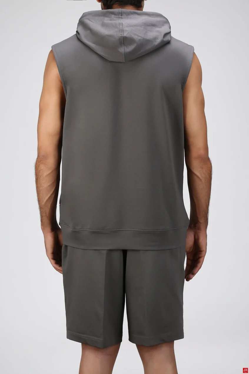 ست تاپ حلقه ای و شلوارک مردانه جی پی ای JPA کد 02450