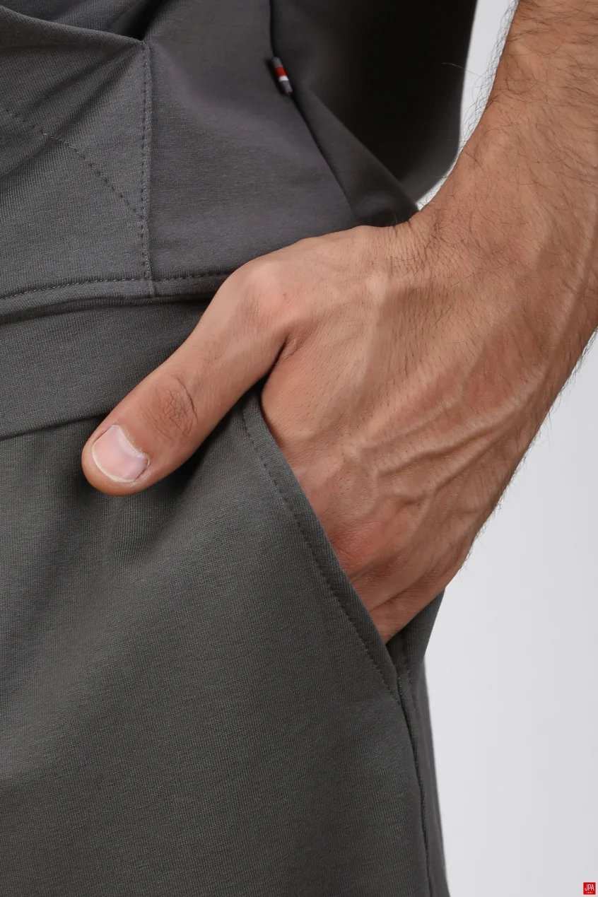 ست تاپ حلقه ای و شلوارک مردانه جی پی ای JPA کد 02450