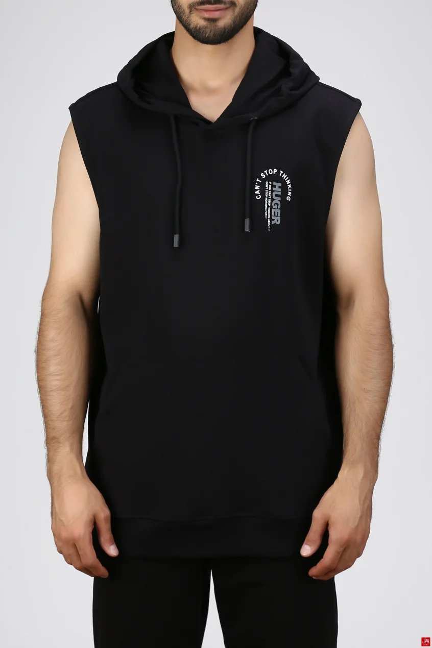 تاپ حلقه ای مردانه کلاهدار مشکی جی پی ای JPA کد 02452