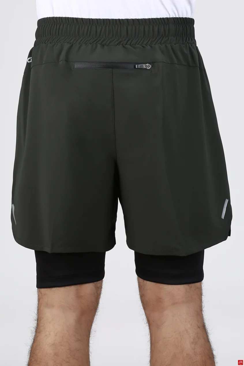 شلوارک مردانه دمپا چاکدار مشکی جی پی ای JPA کد 02462